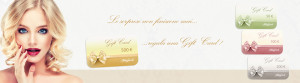 E-commerce grafica gift cards
