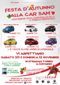 locandina campagna promozione festa d'autunno