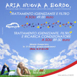 grafica locandina campagna aria nuova a bordo