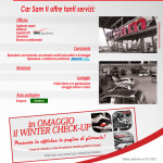 grafica locandina campagna promozione servizi officina