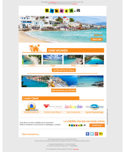 Newsletter Bakeca luglio 2015 - Case vacanza