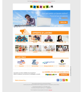 Newsletter Bakeca Giugno 2015 - Lavoro